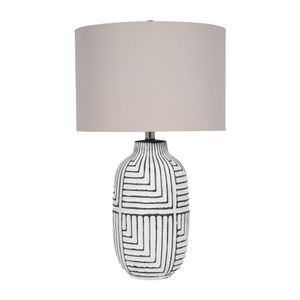 EMORYWAY WHITE LAMP 26 (IN) 3