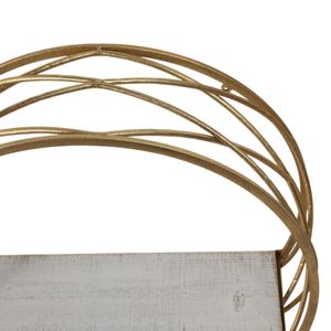 HAMPTONMORE SET OF 3 WHITE WALL SHELF 6 (IN) 6