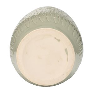 BECKLAKE GREEN VASE 15 (IN) 7