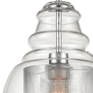 Herndon 11'' Wide 1-Light Pendant - Polished Chrome 3