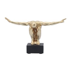 FINNCREST SET OF 2 GOLD BOOKENDS 6 (IN) 4