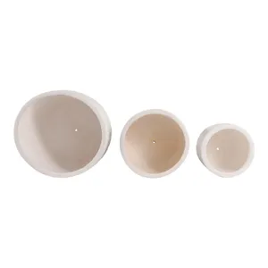 AMBERLEY SET OF 2 WHITE PLANTER 13 (IN) 8