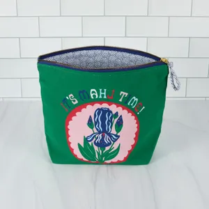 It's Mahj Time Essential Canvas Pouch Set of 2 4
