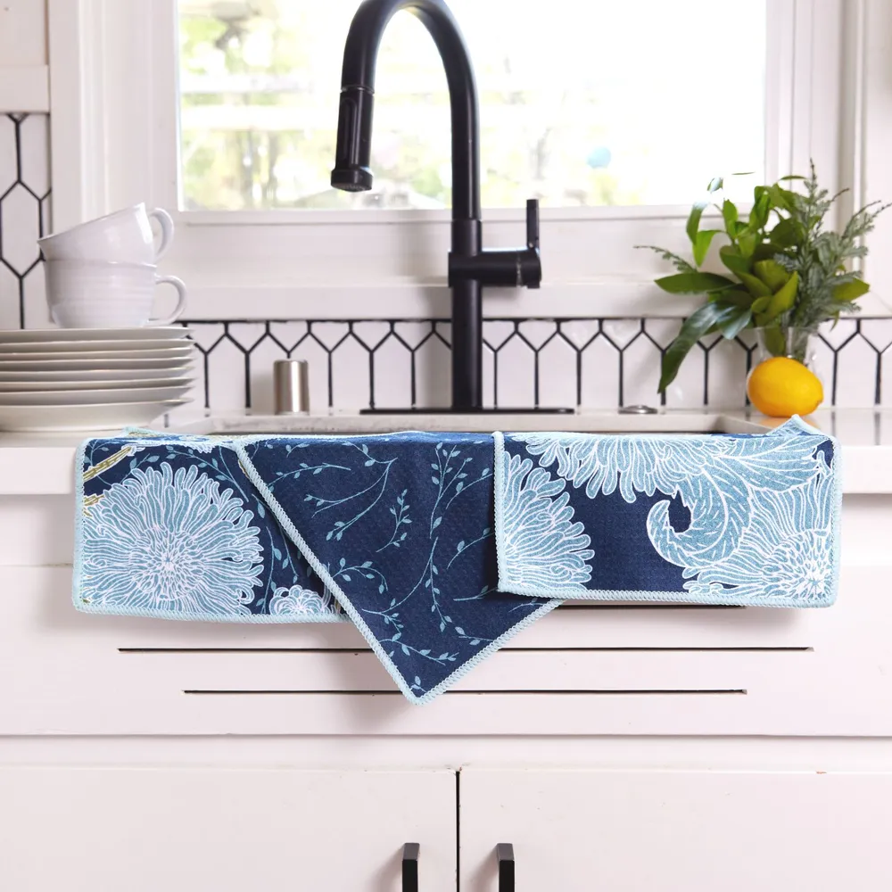 Chrysanthemum Eco Dish Cloth (Set of 3)