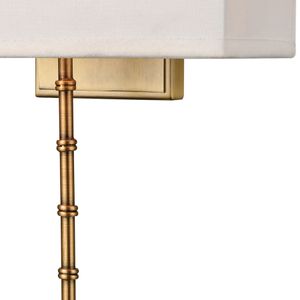 Shannon 17'' High 2-Light Sconce - Warm Brass 4