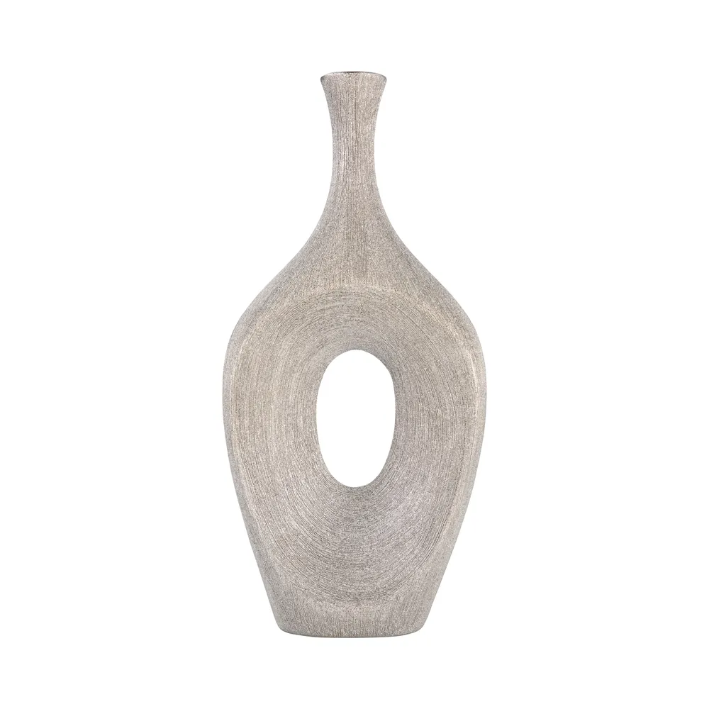 DUTTONRIDGE SILVER VASE 19 (IN)