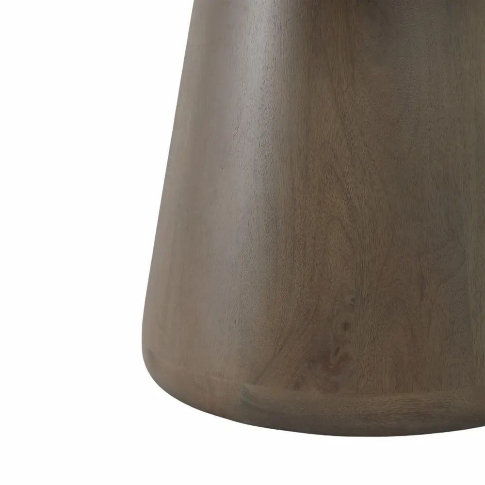 ELLERYWORTH BROWN TABLE 18 (IN)