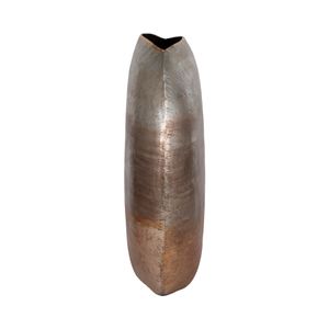 47" OVERSIZED ROUND METALLIC OMBRE VASE, MULTI 5