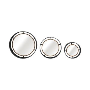 JENSENCREST SET OF 3 GOLD MIRRORS 4 (IN) 1