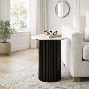 IRVINGROSE BLACK TABLE 23 (IN) 10