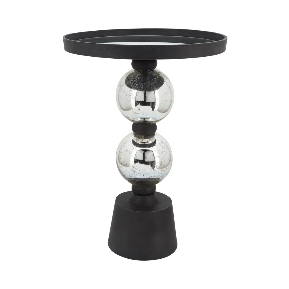BROCKWAY BLACK TABLE 22 (IN)