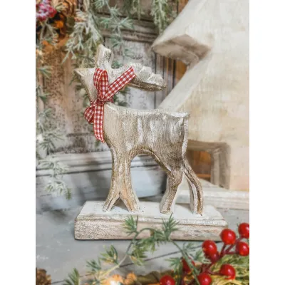 Whitewashed Deer 10x13in
