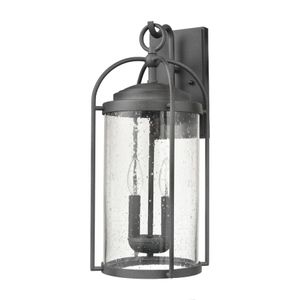 Catalonia 19'' High 2-Light Outdoor Sconce - Distressed Zinc 3