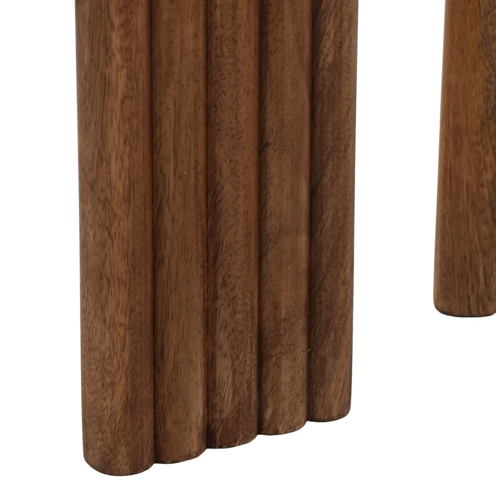 SKYLERROSE TAN TABLE 22 (IN)