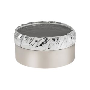 Cogar Box - Round Polished Nickel 1