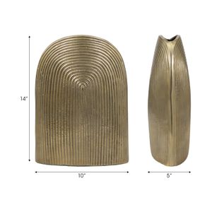 SAGECLIFF GOLD VASE 14 (IN) 10