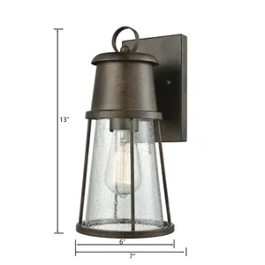 Crowley 13'' High 1-Light Outdoor Sconce - Hazelnut Bronze 2