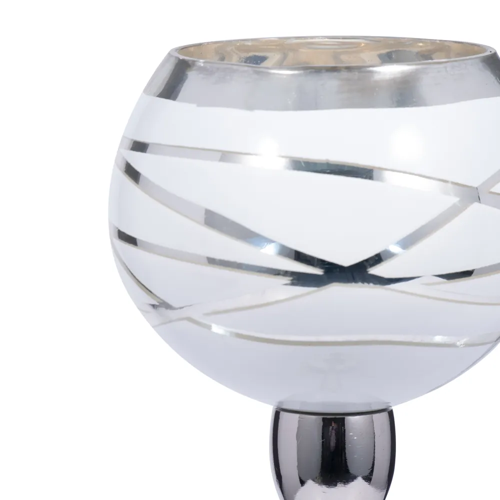HAMPTONWAY WHITE VOTIVE HOLDER 17 (IN)