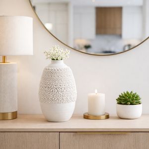 GARTONWAY IVORY VASE 10 (IN) 12