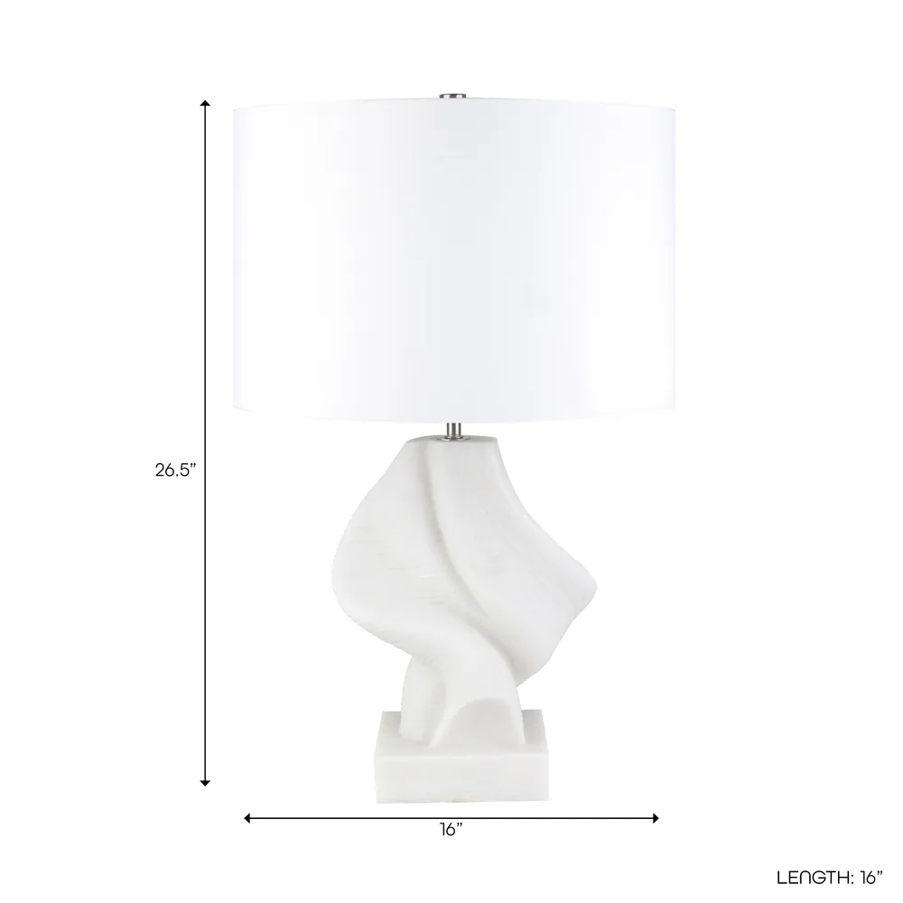 EASTON WHITE LAMP 27 (IN)