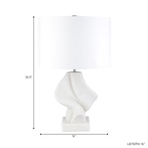 EASTON WHITE LAMP 27 (IN) 10