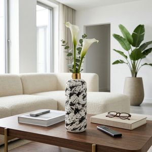 BLAKEHAM WHITE VASE 15 (IN) 6