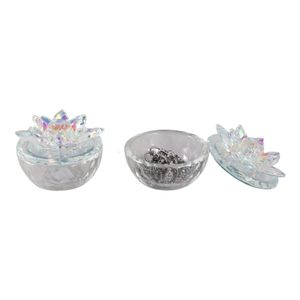 BAIRDCROSS SET OF 2 CLEAR BOXES 4 (IN) 3