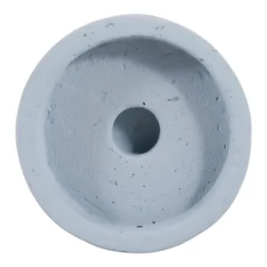 CARLIN BLUE CANDLE HOLDER 8 (IN) 7