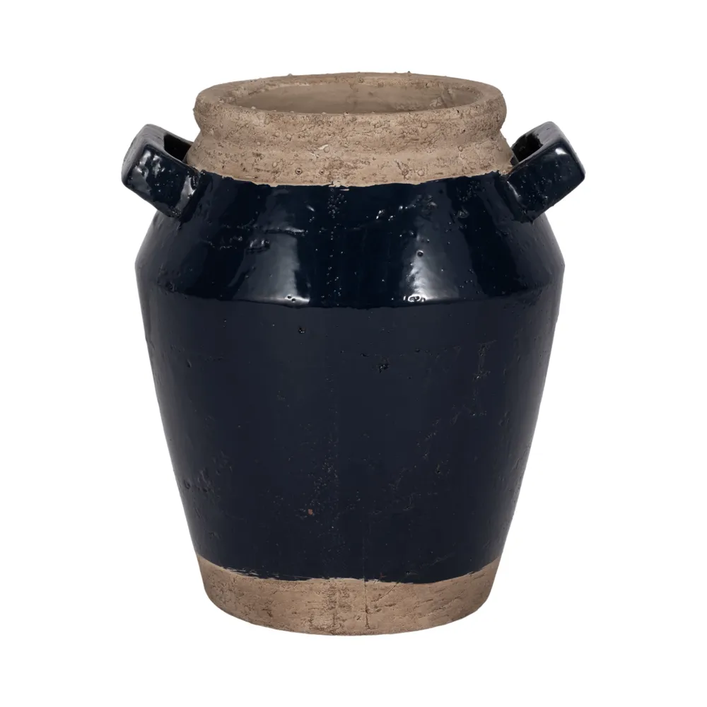 CLYDELAND BLUE VASE 11 (IN)