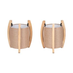 TATEMORE SET OF 2 IVORY LAMPS 11 (IN) 1