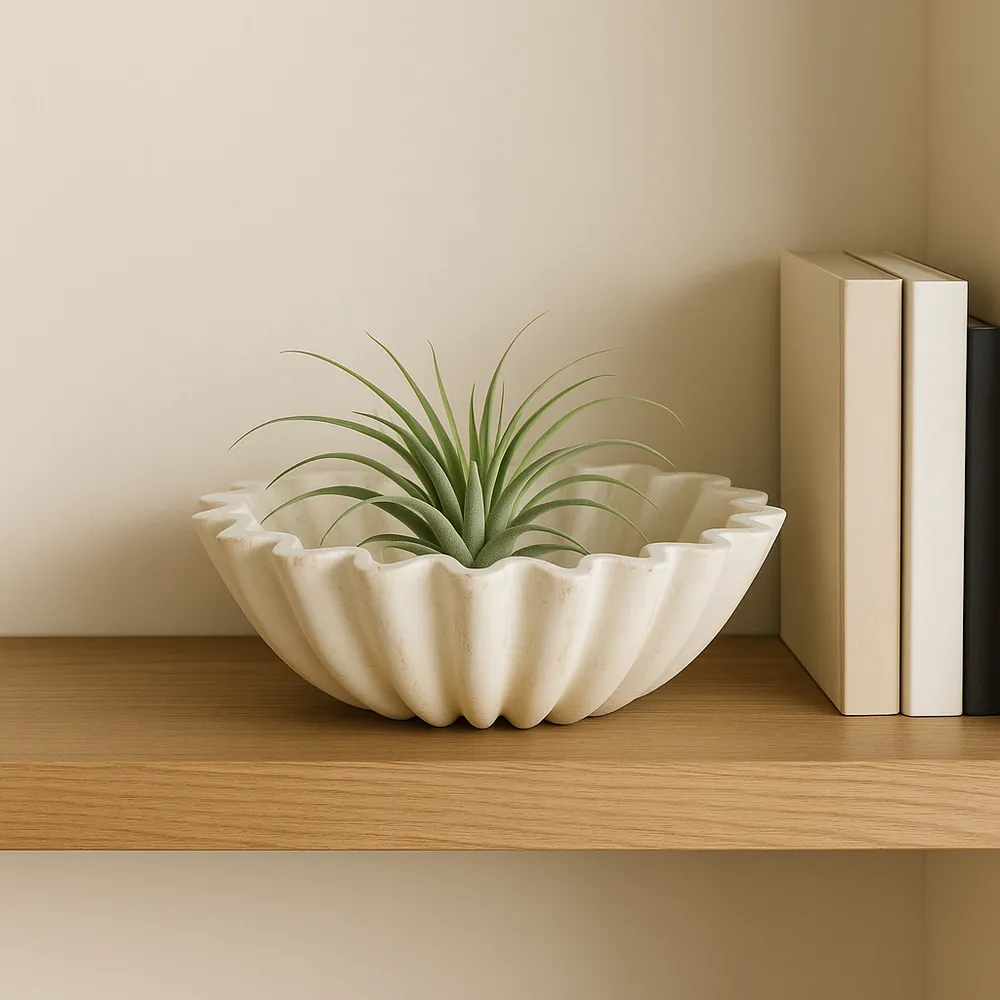 HADFIELDOAK IVORY BOWL 5 (IN)