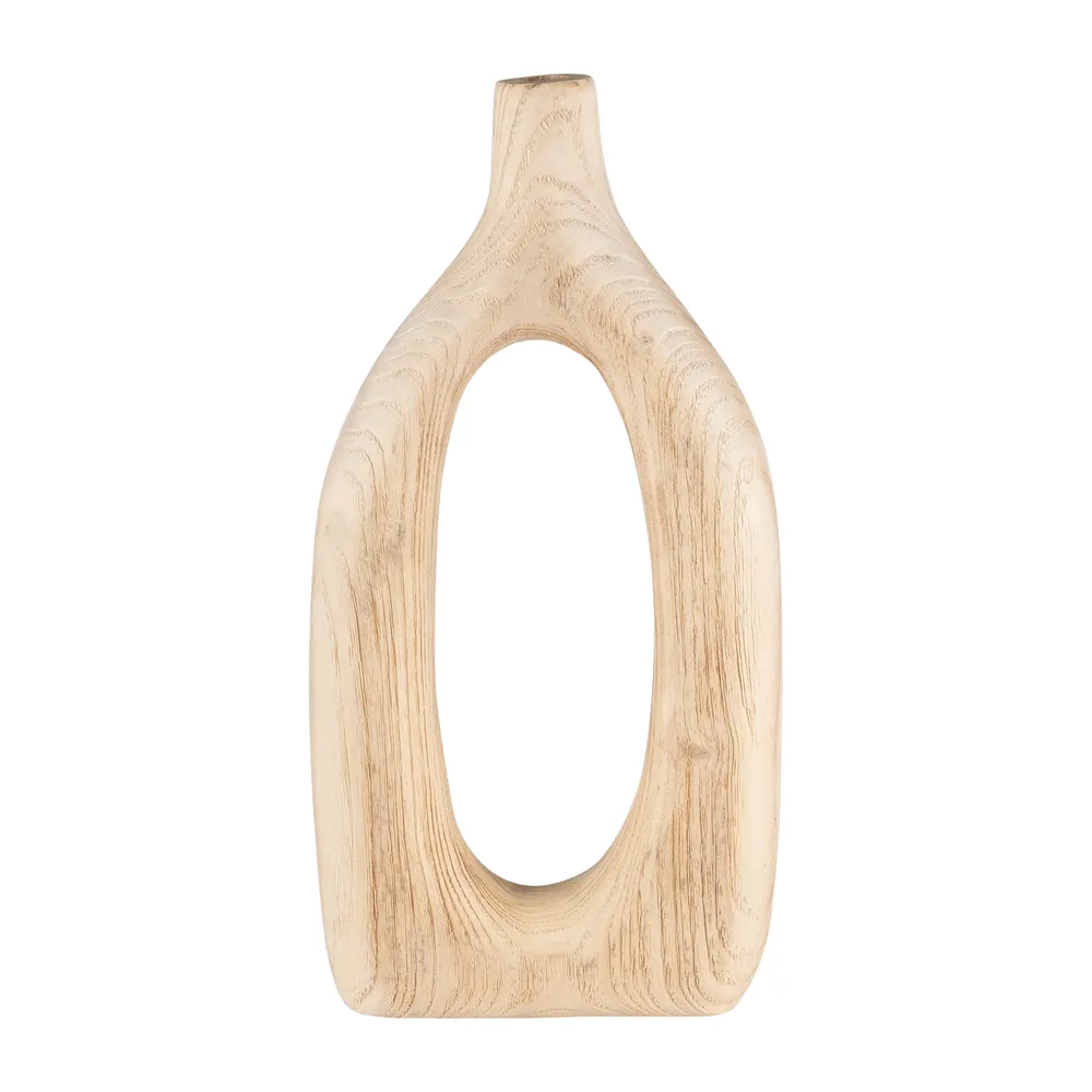 GRAYSONHAM BROWN VASE 14 (IN)