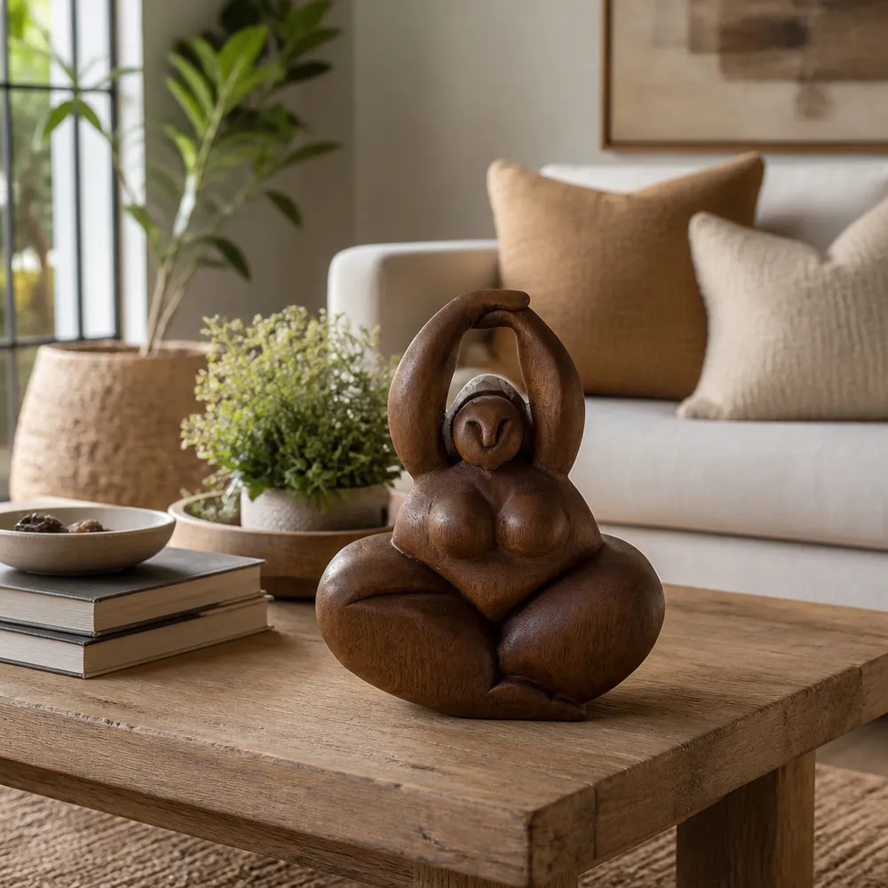 RHEAWIND BROWN DECOR 10 (IN)