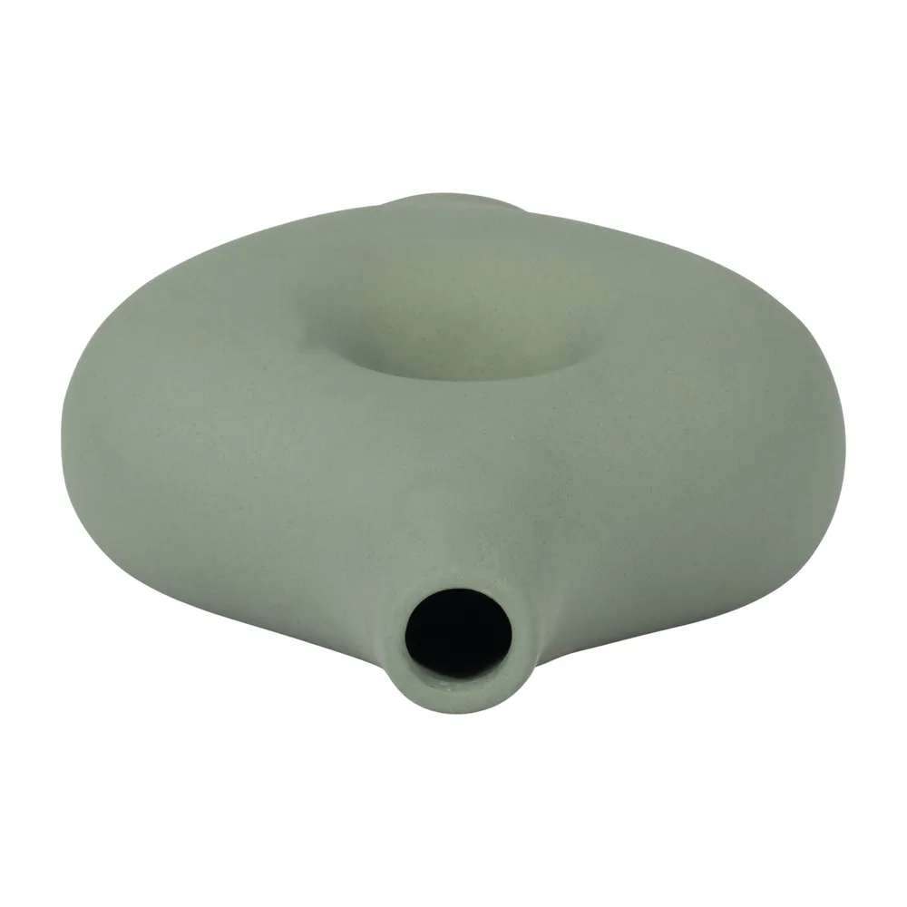 HORTONCROSS GREEN VASE 7 (IN)
