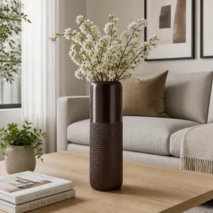 BECKHAVEN BROWN VASE 18 (IN) 2