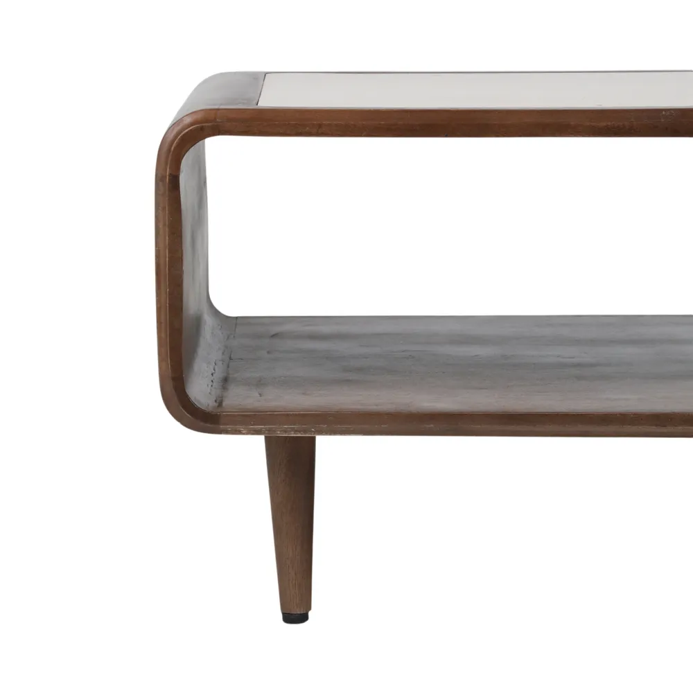 DANFORTHMORE BROWN COFFEE TABLE 16 (IN)