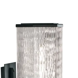 Polygon 12.63'' High 1-Light Outdoor Sconce - Matte Black 4