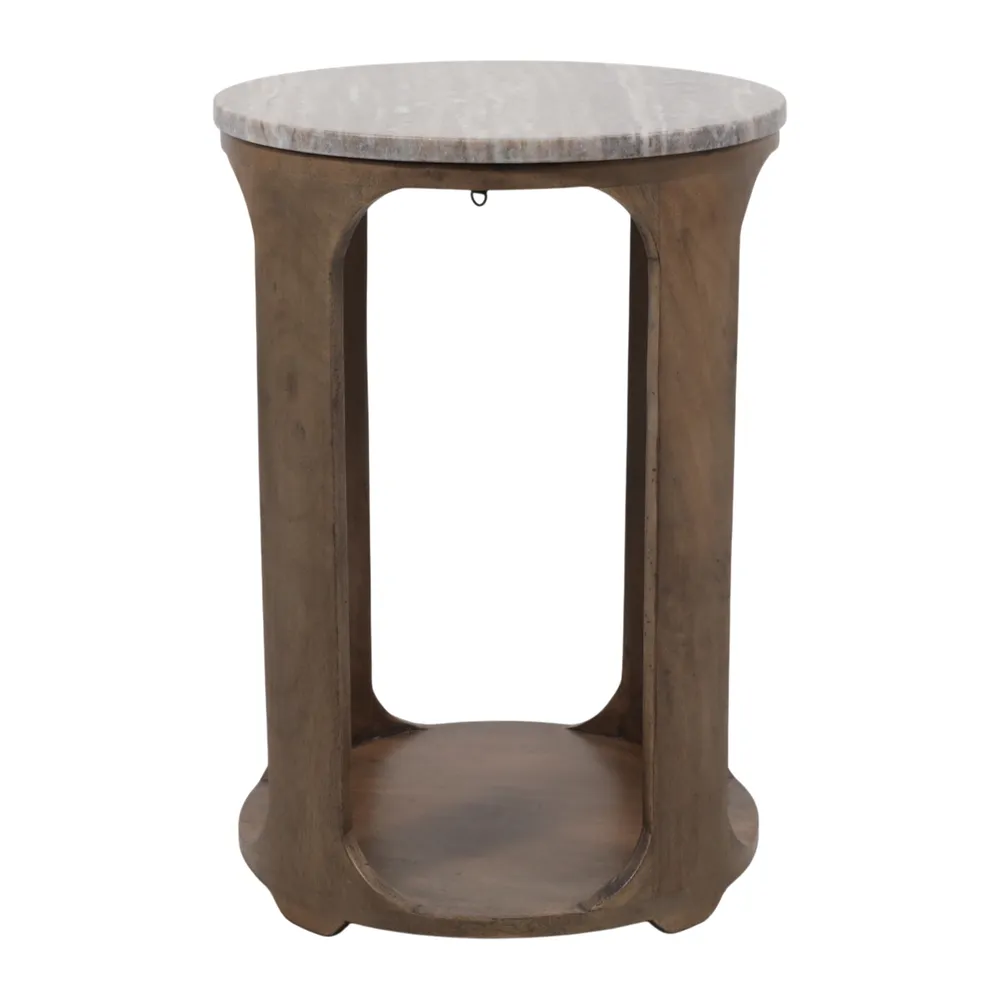 DASHHAVEN BROWN TABLE 23 (IN)