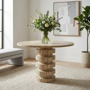 FLEMMINGSIDE WHITE TABLE 30 (IN) 10