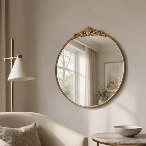 DEWEYPORT GOLD MIRROR 38 (IN) 10