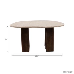 GRANTHAMVALE TAN COFFEE TABLE 16 (IN) 10