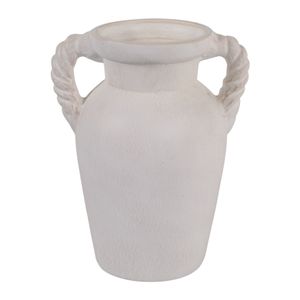 CLOVERWIND WHITE VASE 12 (IN) 6