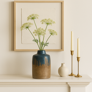 REESELAKE BLUE VASE 12 (IN) 2