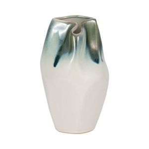 ALDERVALE WHITE VASE 10 (IN) 6