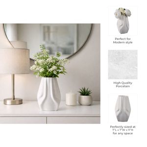 GARTONLEY IVORY VASE 11 (IN) 10