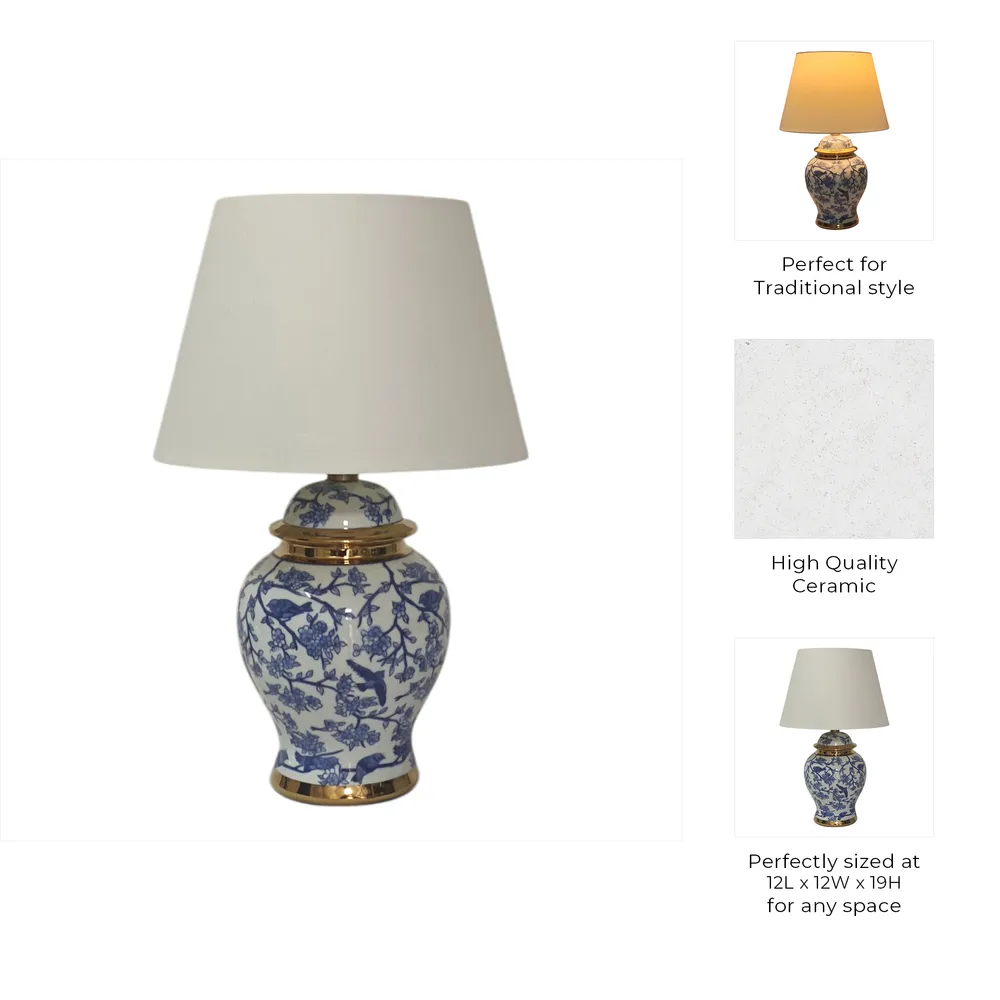 SPENCERPORT BLUE LAMP 19 (IN)