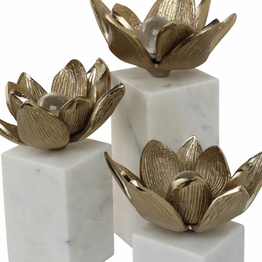 RUTH SET OF 3 BRONZE DECOR 10 (IN)
