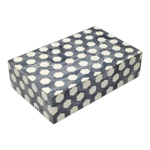 MAEFIELD SET OF 2 BLACK BOXES 3 (IN) 2