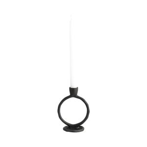 EDMONDMORE BLACK CANDLE HOLDER 7 (IN) 5