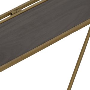 KEATONWOOD SET OF 3 GOLD WALL SHELF 22 (IN) 7